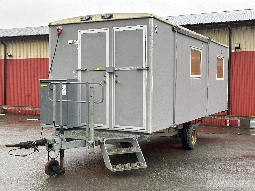  Arbetsvagnar PVT-6 Byggbaracker