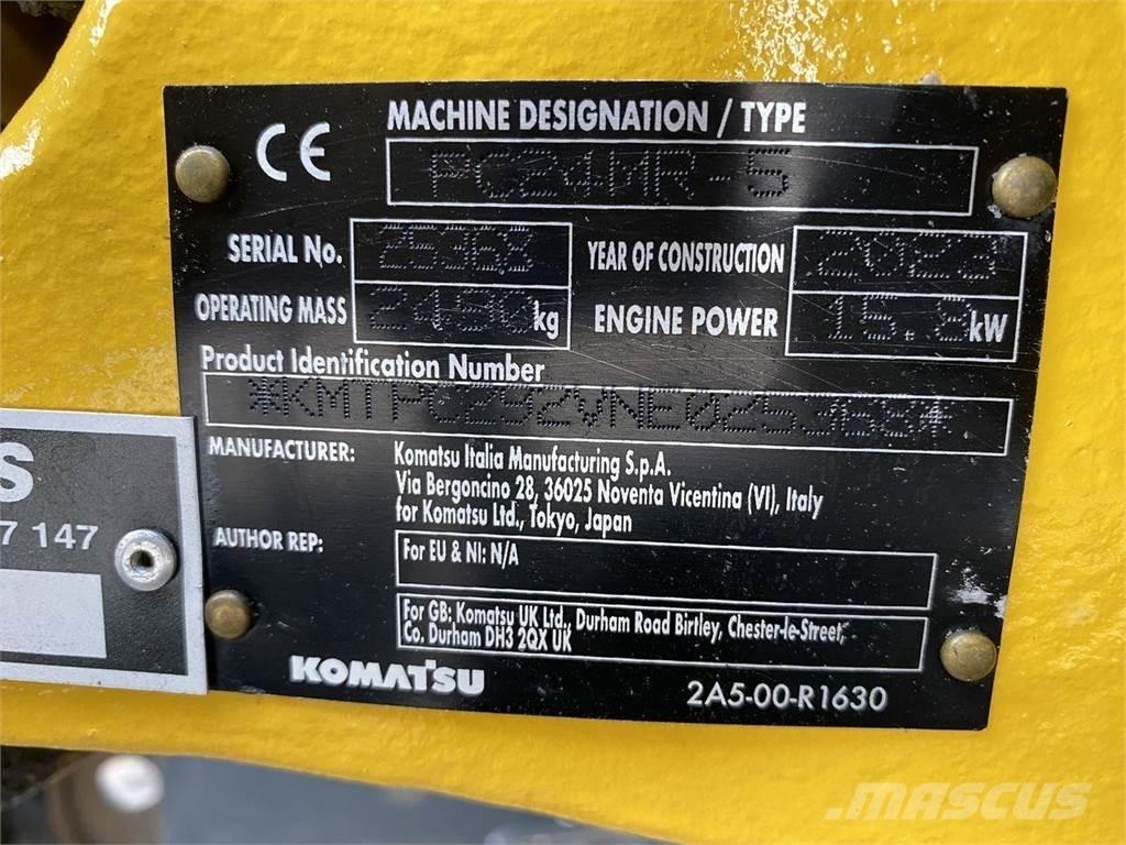 Komatsu PC24MR-5 Hjulgrävare