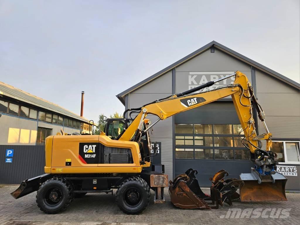 CAT M 314 Hjulgrävare