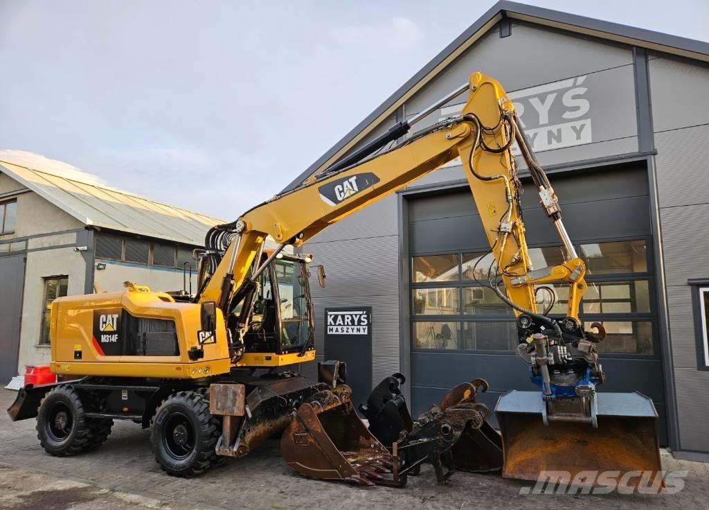 CAT M 314 Hjulgrävare