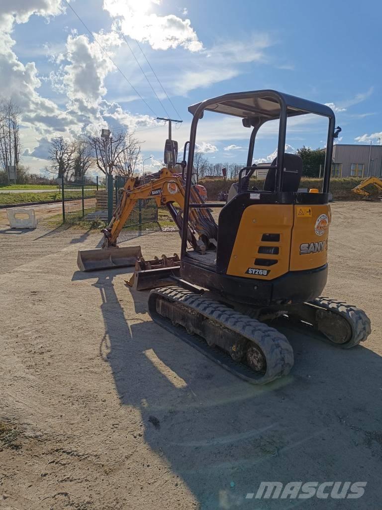 Sany SY 26 U Minigrävare < 7t