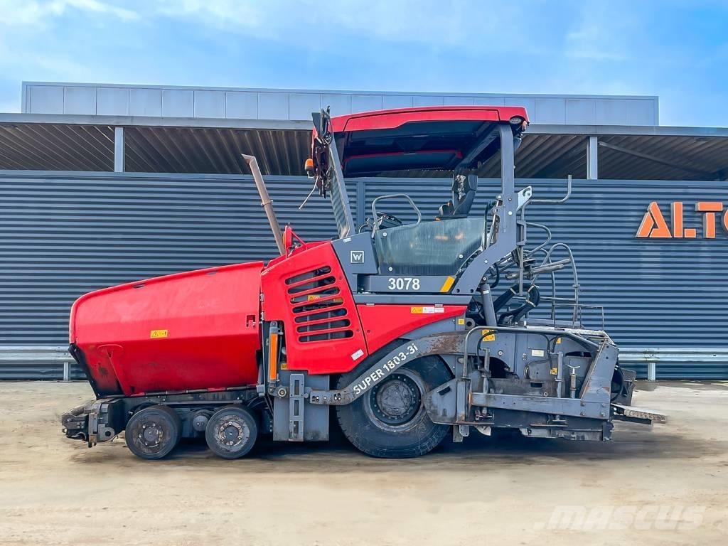 Vögele Super 1803-3I Asfaltsläggningsmaskiner