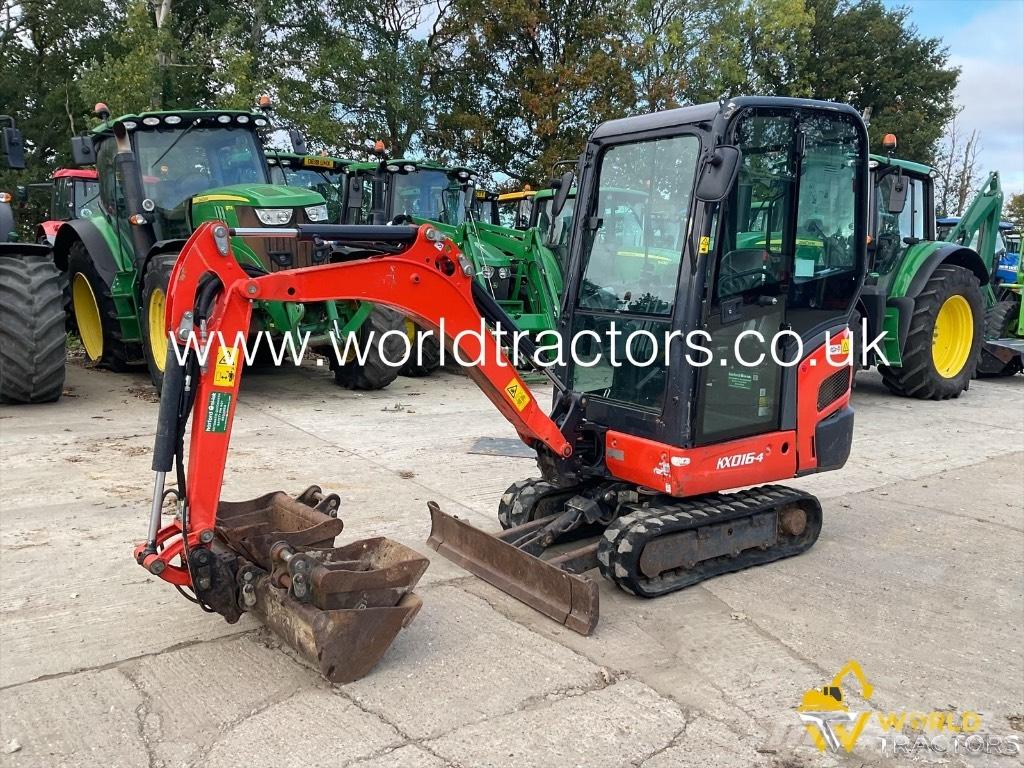 Kubota KX 016-4 Minigrävare < 7t