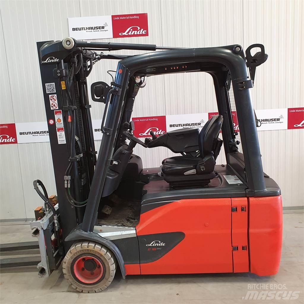 Linde E18L Elmotviktstruckar