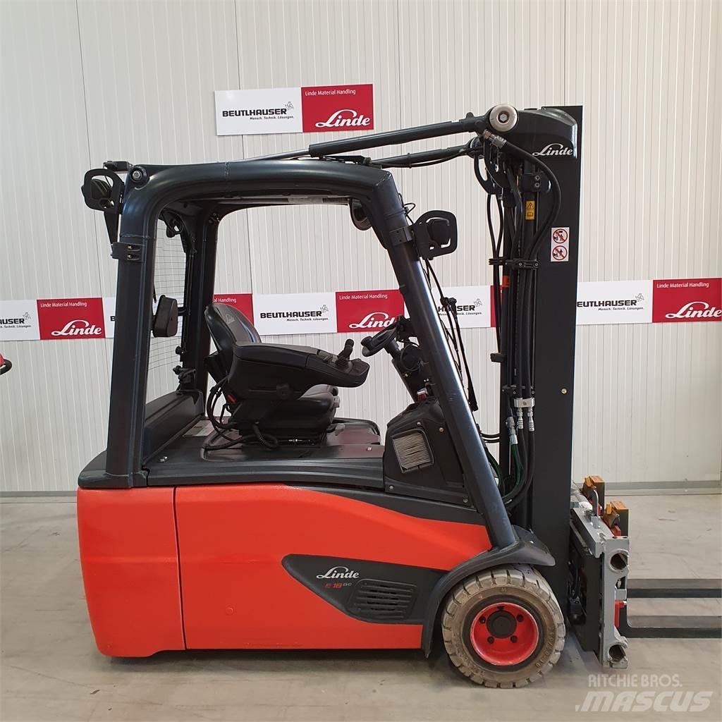Linde E18L Elmotviktstruckar