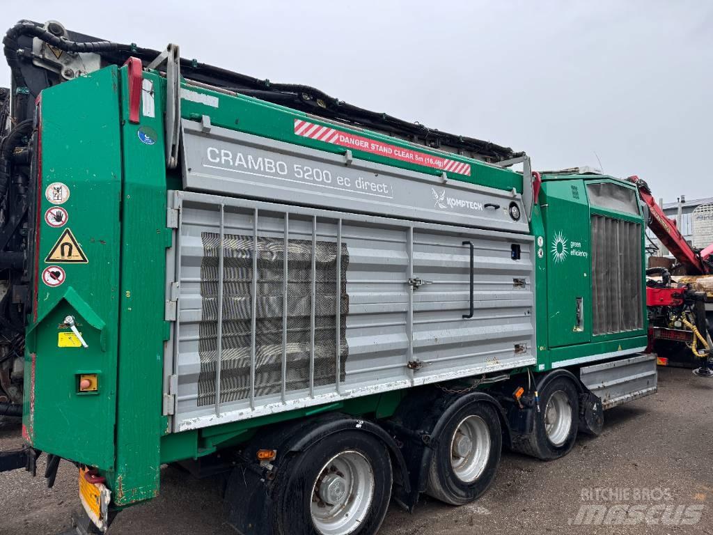Komptech Crambo 5200 Avfallsförstörare