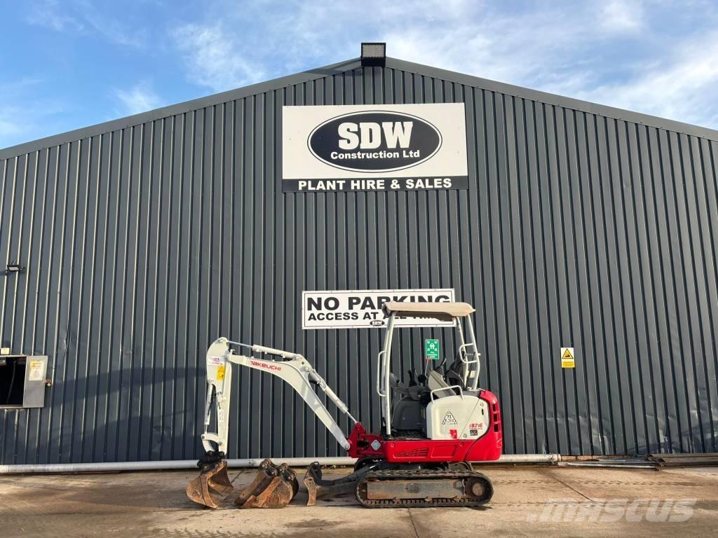 Takeuchi TB 216 Minigrävare < 7t
