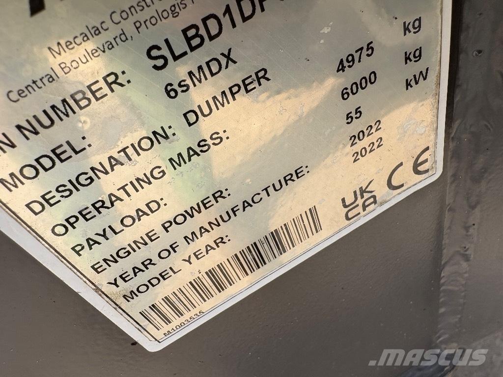 Mecalac 6 SMDX Minidumprar