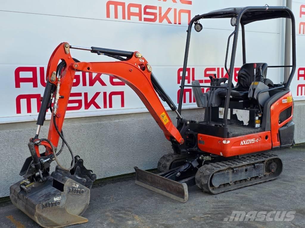 Kubota KX 015-4 Minigrävare < 7t
