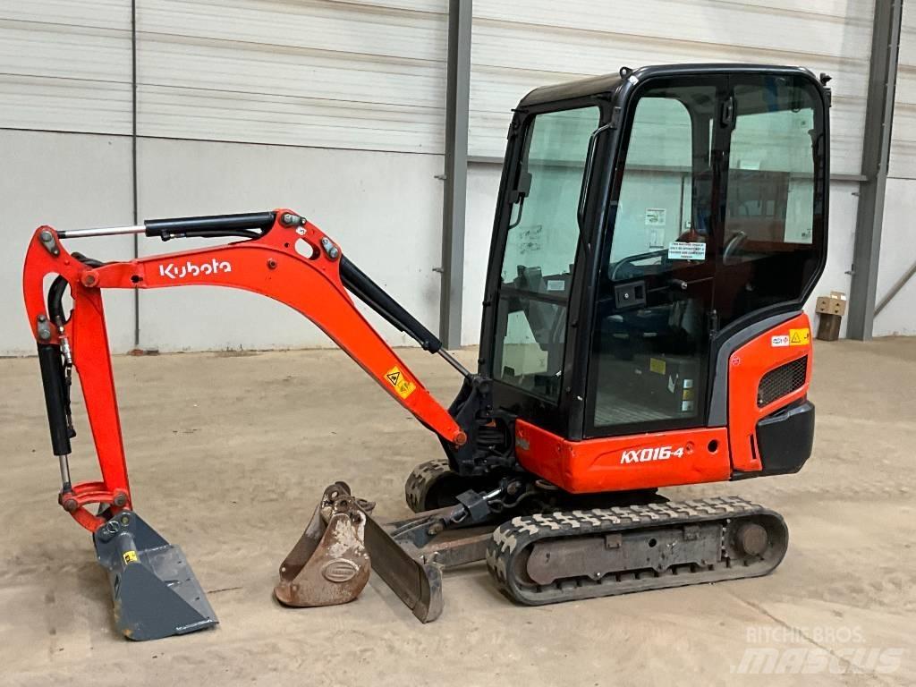 Kubota KX 016-4 Minigrävare < 7t