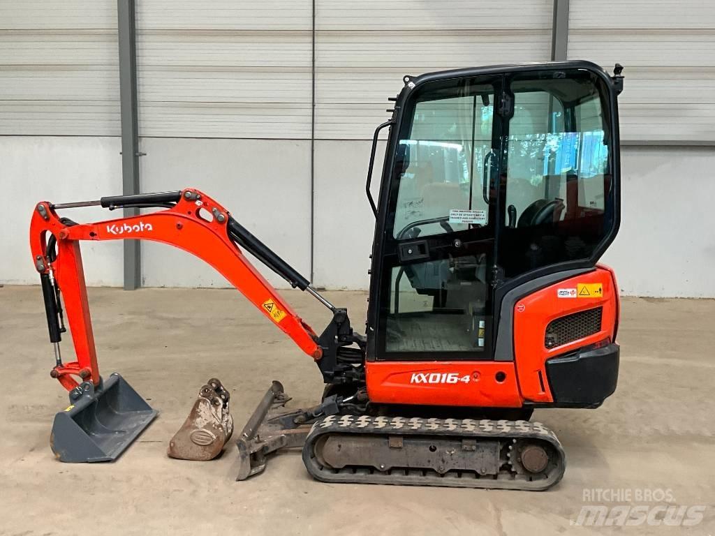 Kubota KX 016-4 Minigrävare < 7t