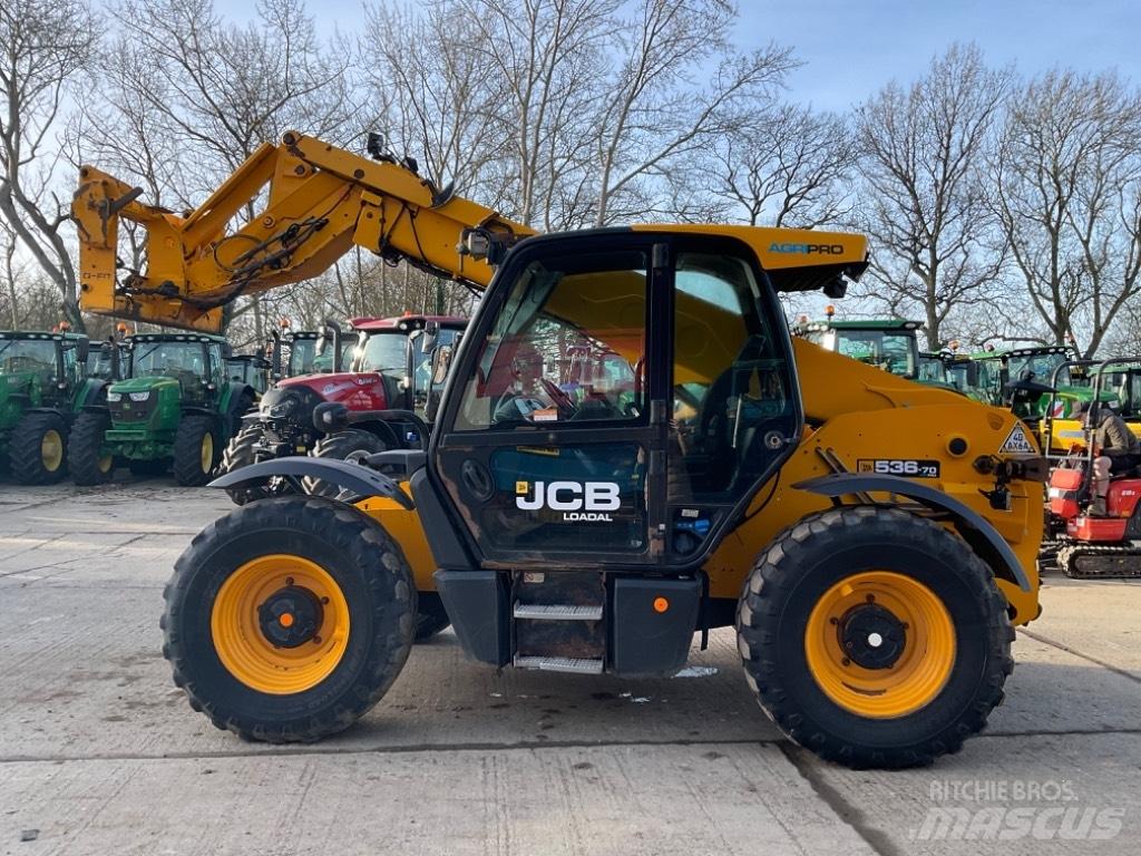 JCB 536-70 AGRI PRO Redskapsbärare för lantbruk