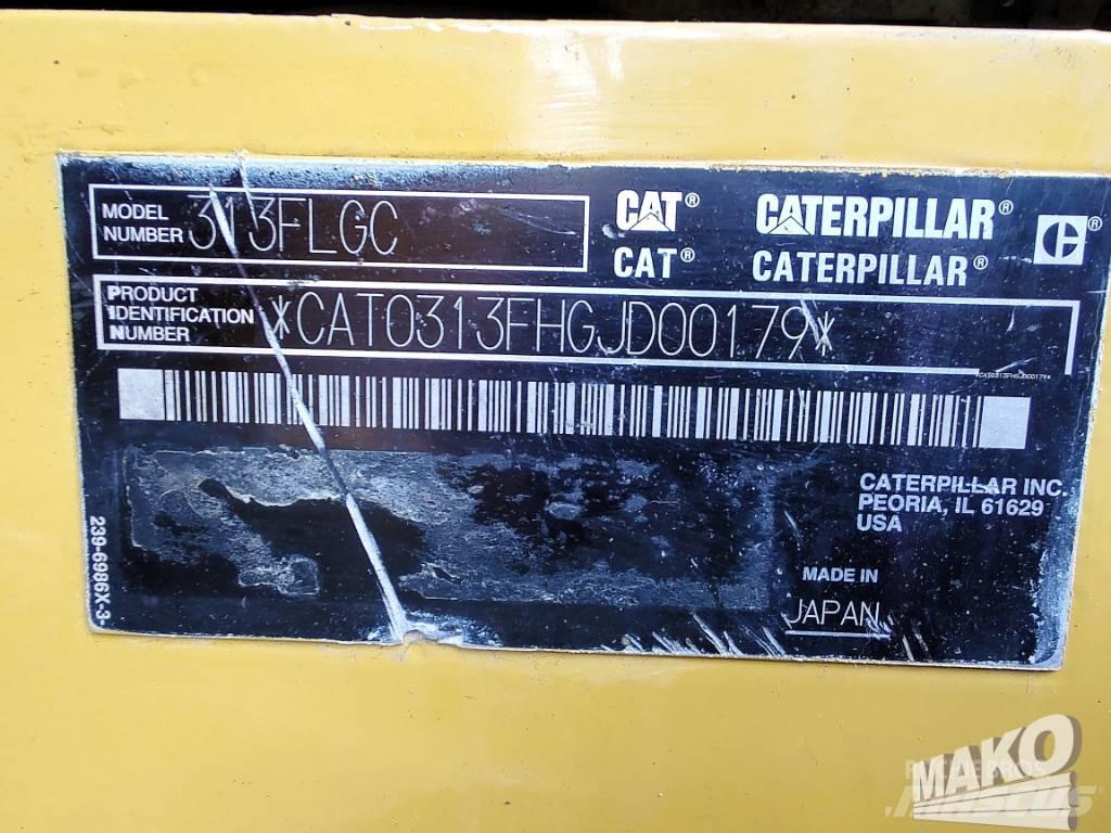 CAT 313 Bandgrävare