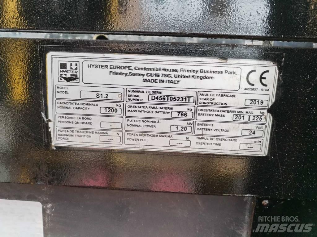 Hyster S 1.2 Staplare-led
