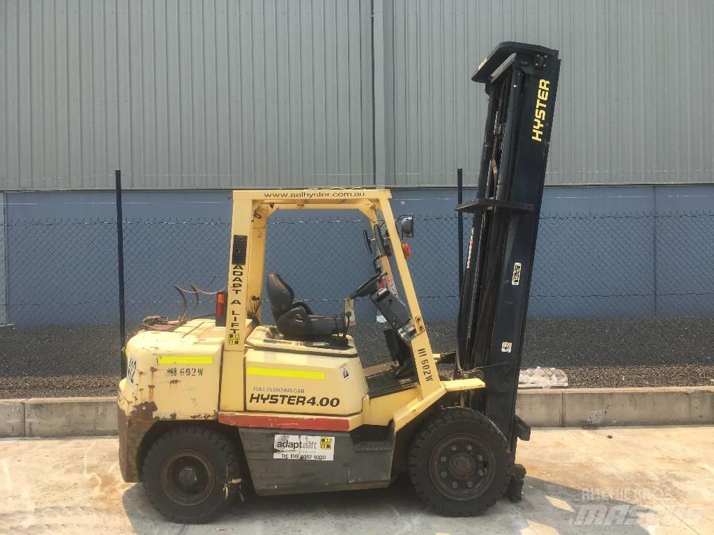 Hyster H4.00DX Gasolmotviktstruckar