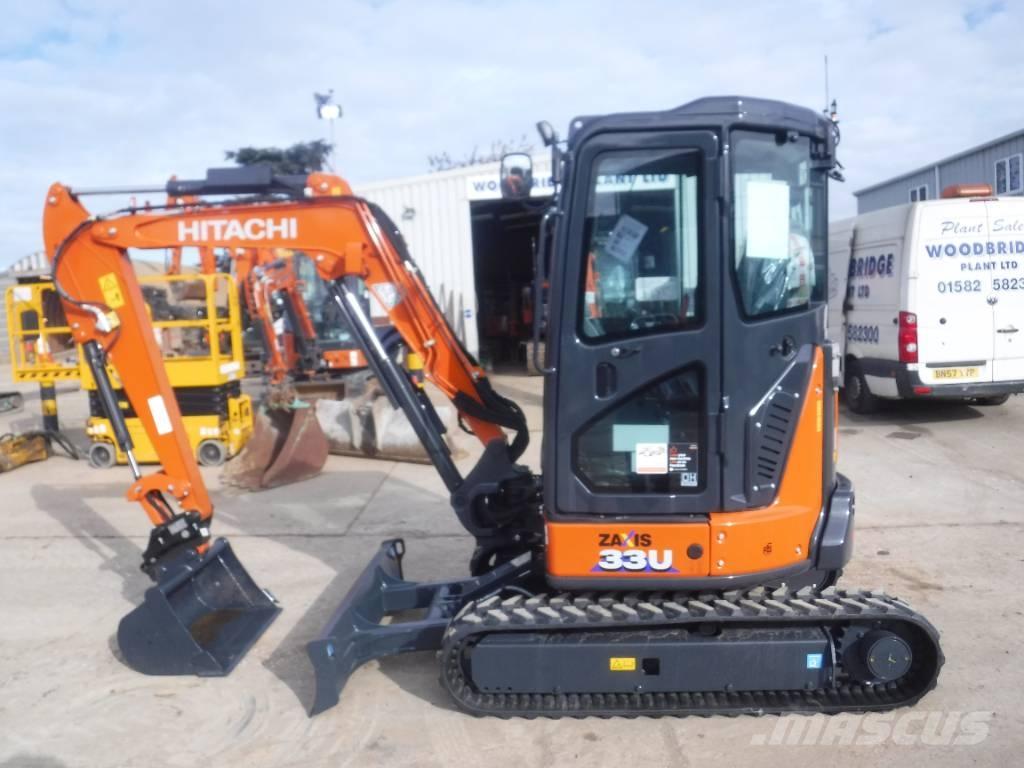 Hitachi ZX 33 U-6 Minigrävare < 7t