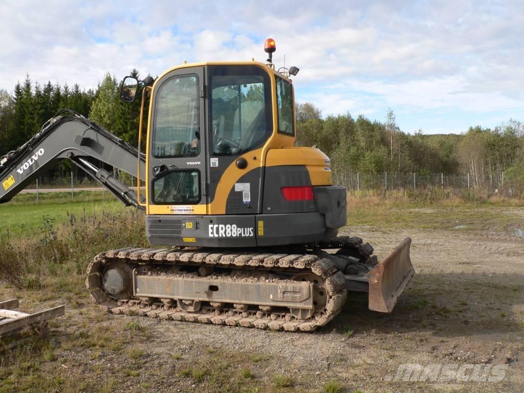 Volvo ECR 88 PLUS Midigrävmaskiner 7t - 12t