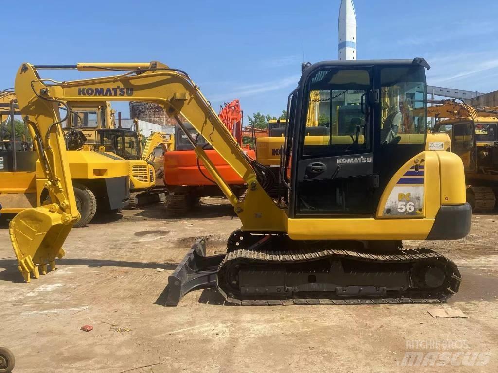 Komatsu PC56 Bandgrävare