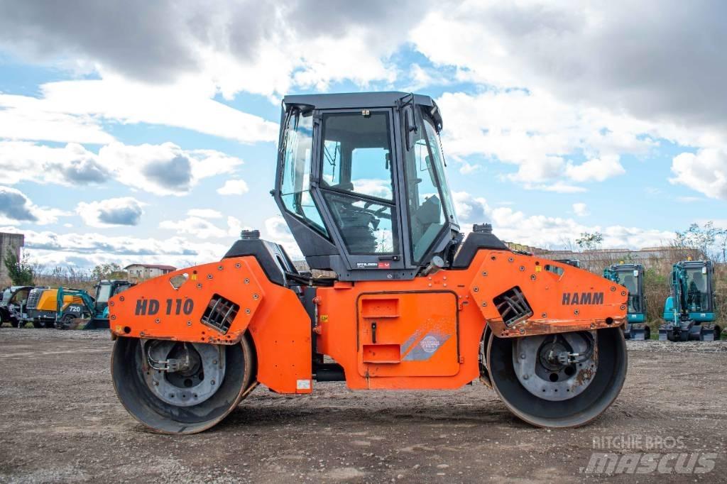 Hamm HD 110 Tvåvalsvältar