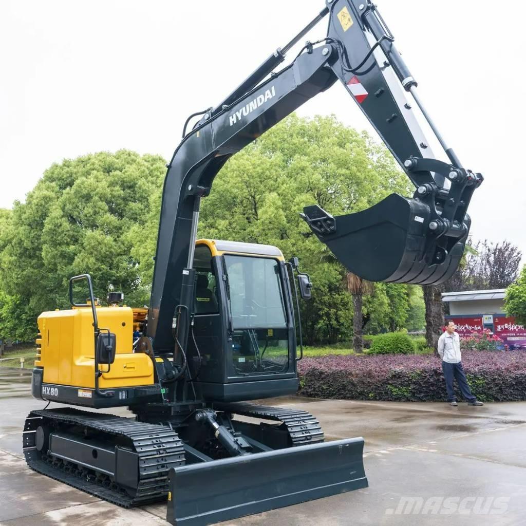 Hyundai HX80 Midigrävmaskiner 7t - 12t