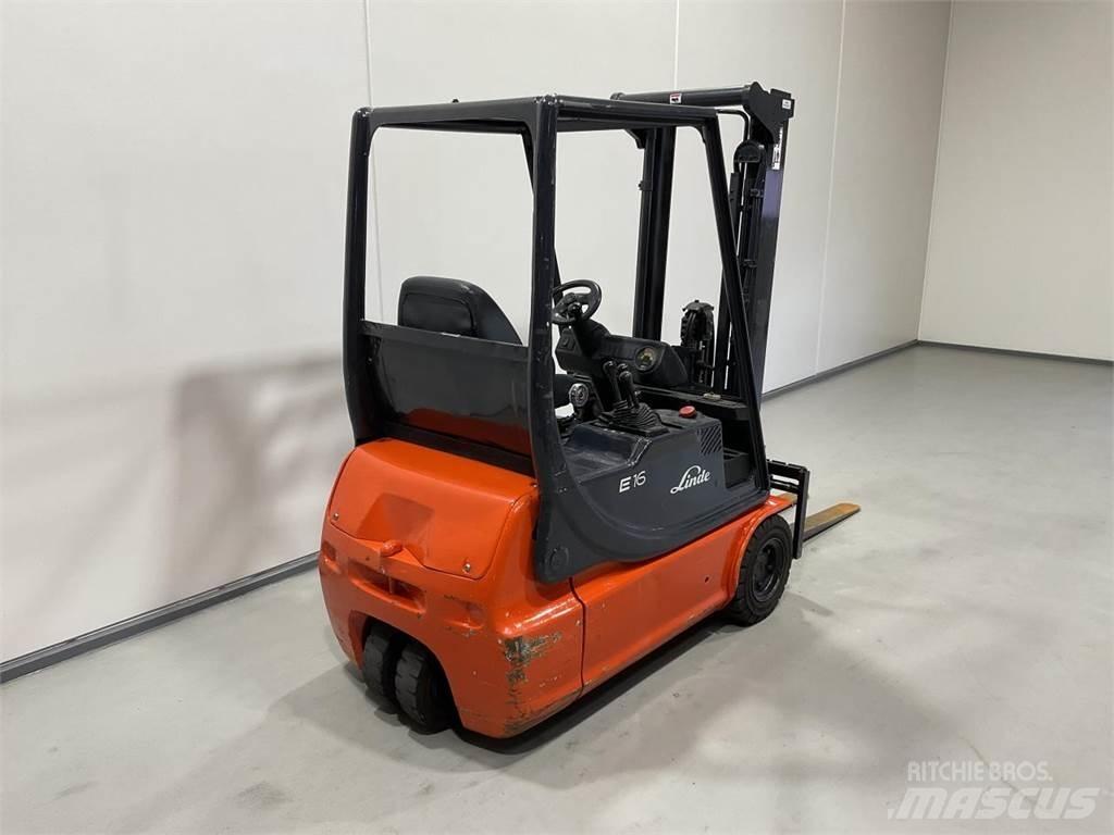 Linde E16C Elmotviktstruckar