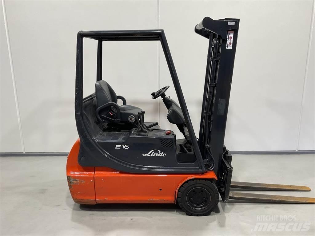 Linde E16C Elmotviktstruckar