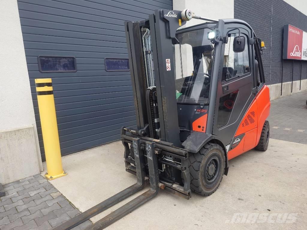 Linde H35T/393-02 Gasolmotviktstruckar