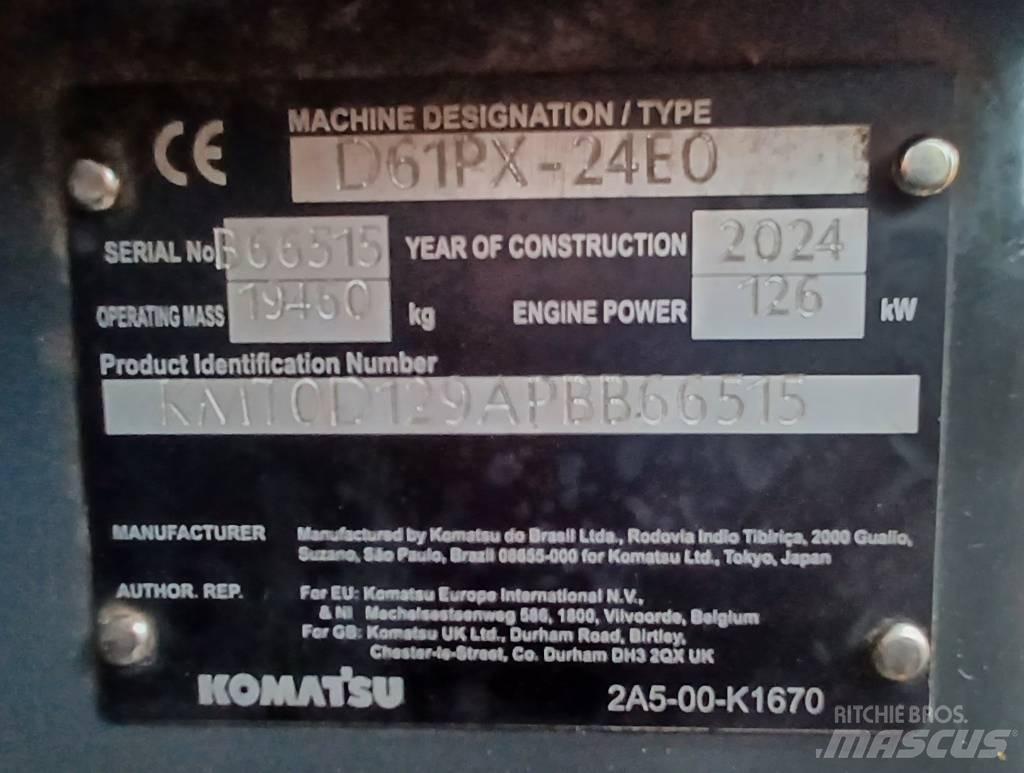 Komatsu D61PX-24 Bandschaktare