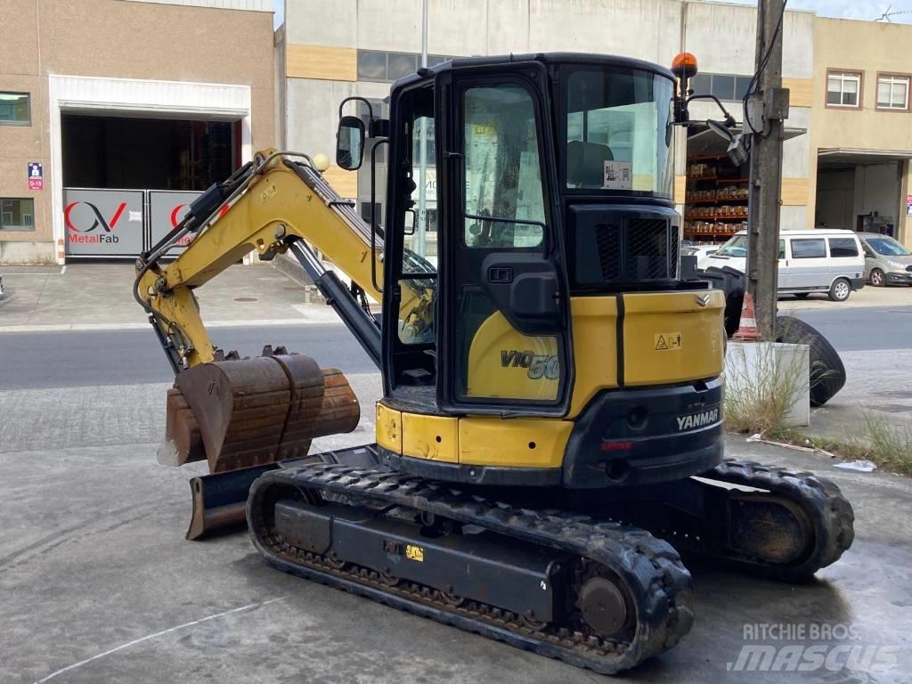 Yanmar Vio50-6 Minigrävare < 7t