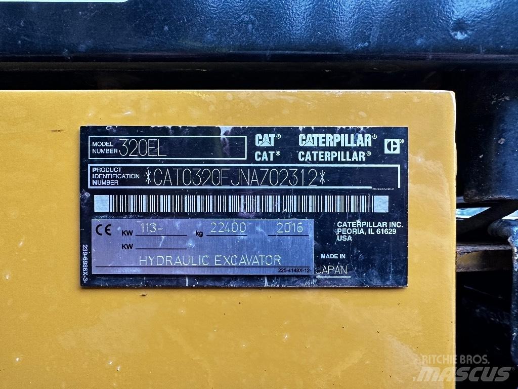 CAT 320 EL Bandgrävare