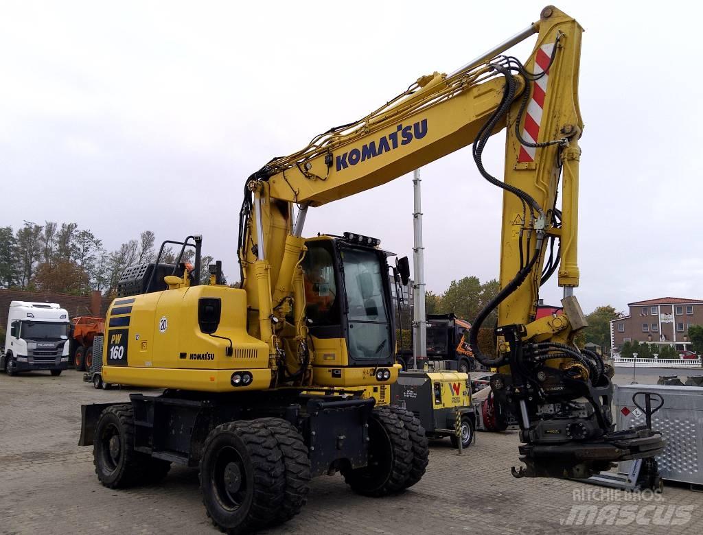 Komatsu PW160-11 Hjulgrävare