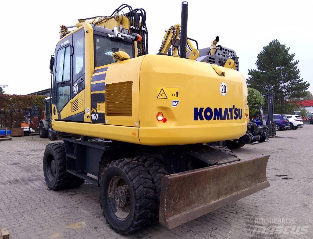 Komatsu PW160-11 Hjulgrävare