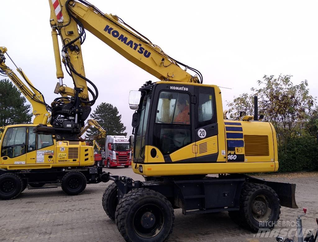 Komatsu PW160-11 Hjulgrävare