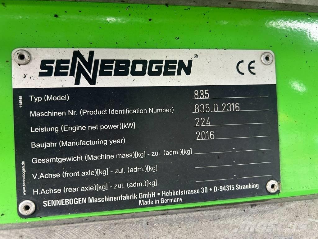 Sennebogen 835 M Avfalls / industri hantering