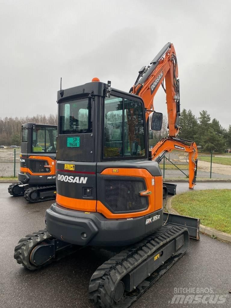 Doosan DX 35 Z-7 Minigrävare < 7t