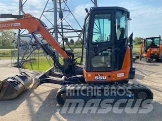 Hitachi ZX55U Minigrävare < 7t