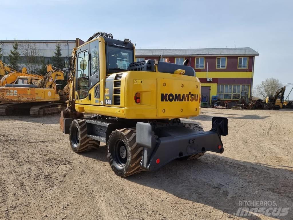 Komatsu PW 148-8 Hjulgrävare