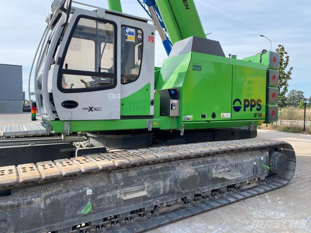 Sennebogen 673 Bangående Kranar