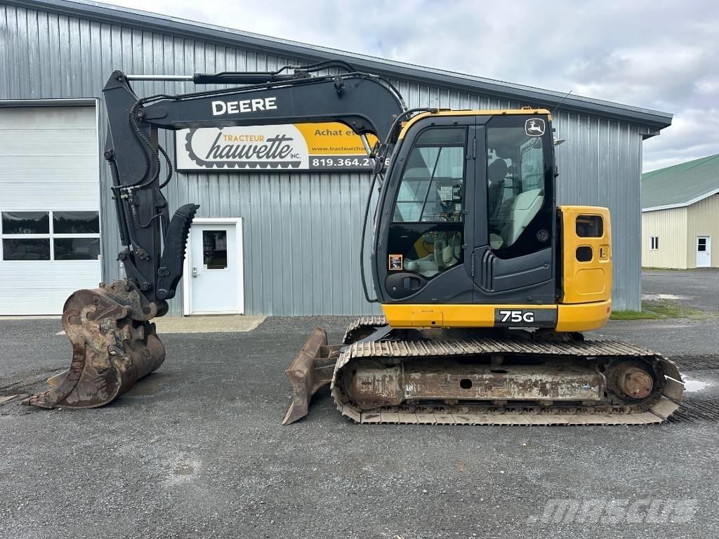 John Deere 75G Bandgrävare