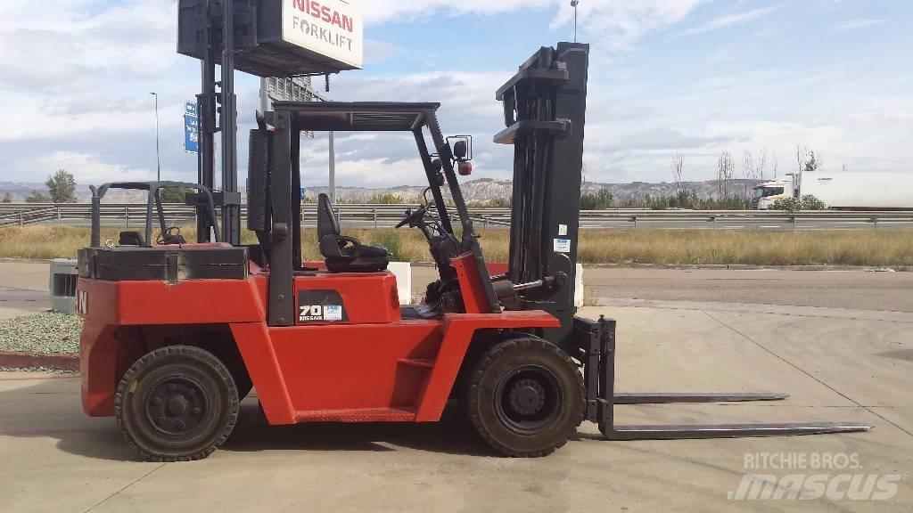 Nissan WF05H70U Dieselmotviktstruckar