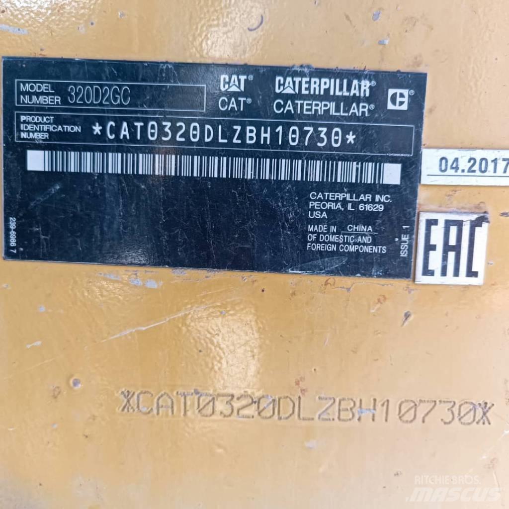CAT 320D2 GC Bandgrävare