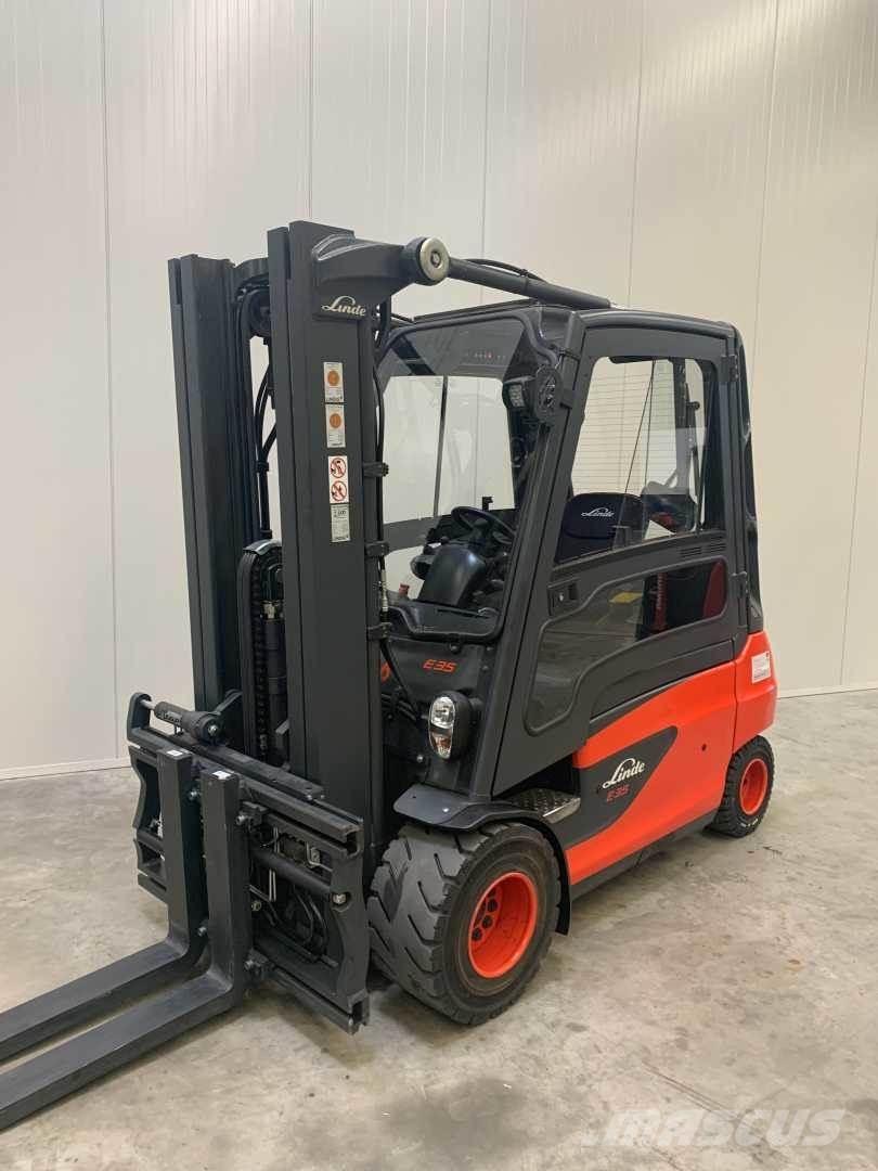 Linde E35L Elmotviktstruckar