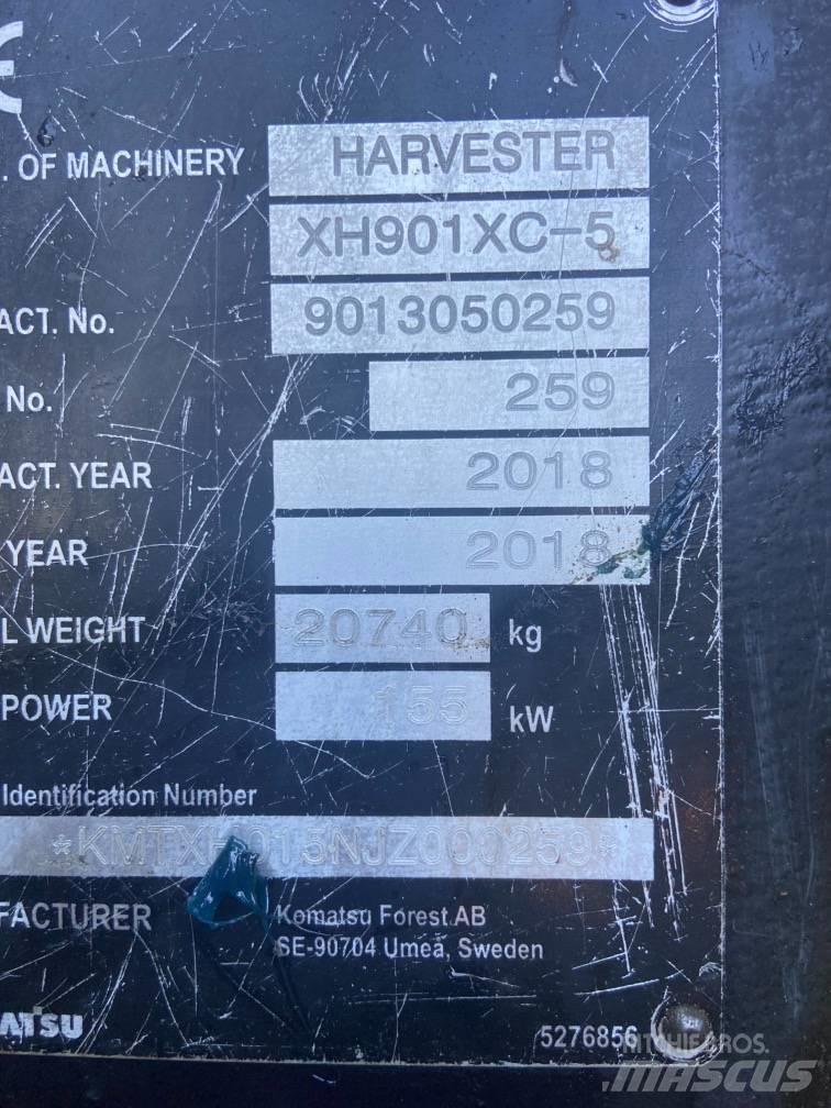 Komatsu 901XC Skördare