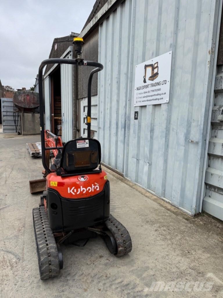 Kubota U 10 Minigrävare < 7t