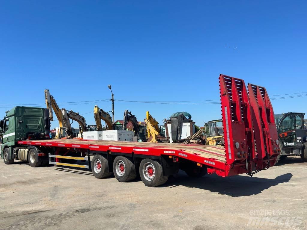 King KP40 Låg lastande semi trailer