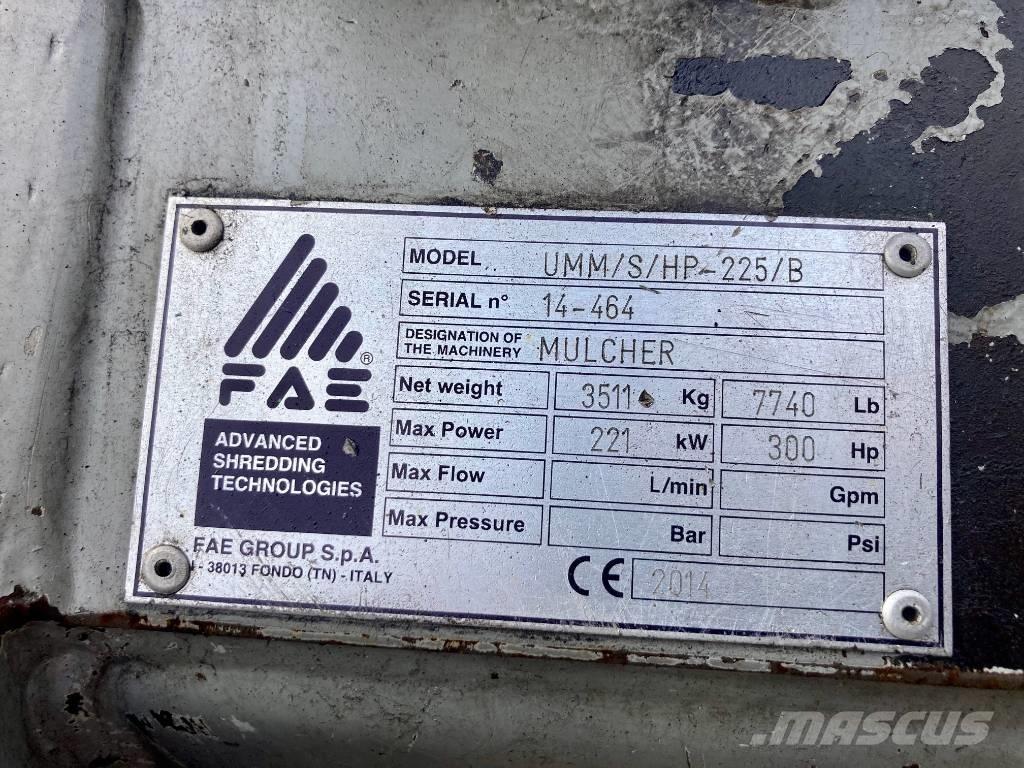 FAE UMM/S/HP 225 Skogsmaskiner - Övriga