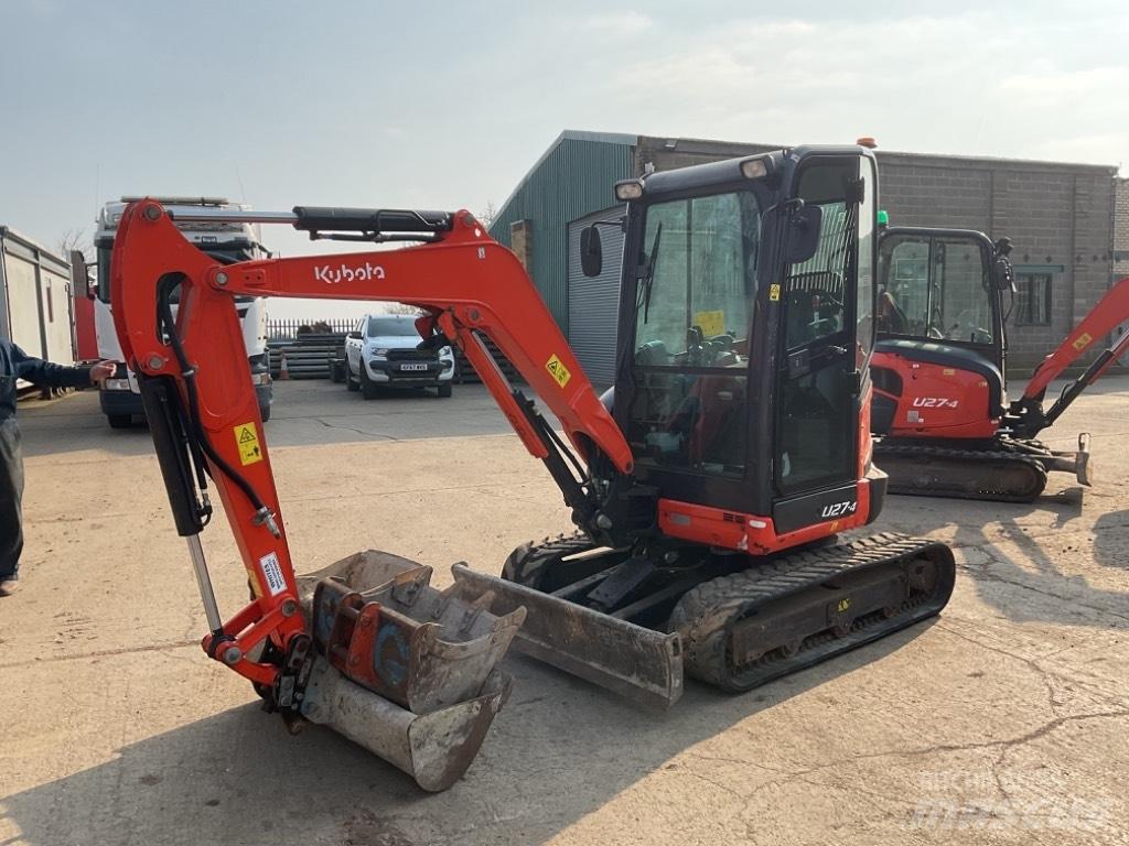 Kubota U27-4 Minigrävare < 7t
