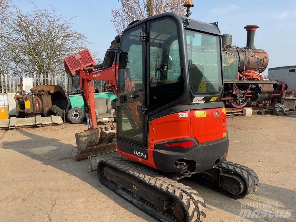 Kubota U27-4 Minigrävare < 7t