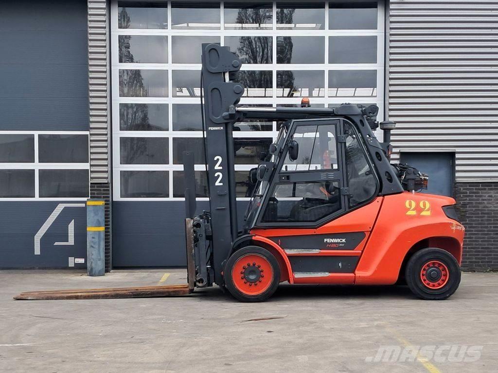 Linde H80T/03-900 Gasolmotviktstruckar