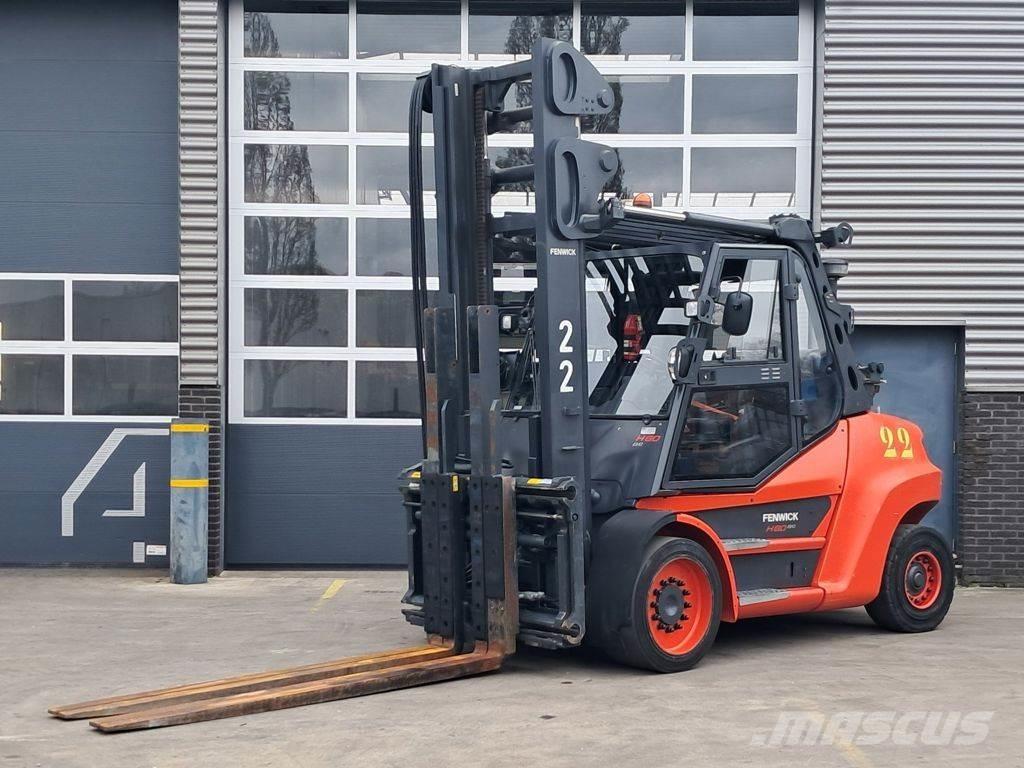 Linde H80T/03-900 Gasolmotviktstruckar